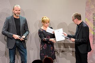 Anerkennungspreis der LfM für Mathias Mersch und Gaby Grubert
