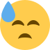 Emoji_Gesicht mit Schweiß